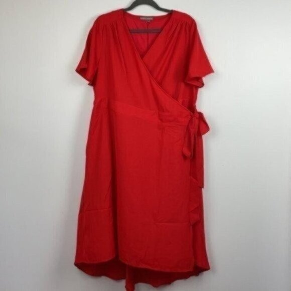 Jessica London Dresses & Skirts - NWOT Jessica London 2-Piece Dress - Solid Red - Size 12W